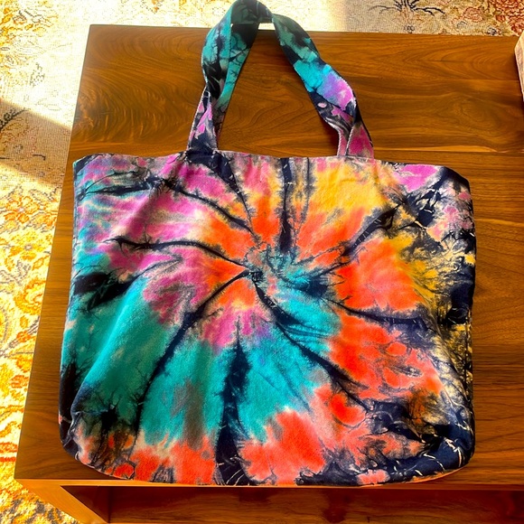 New Talentless Tie Dye Cotton Tote - Picture 3 of 3